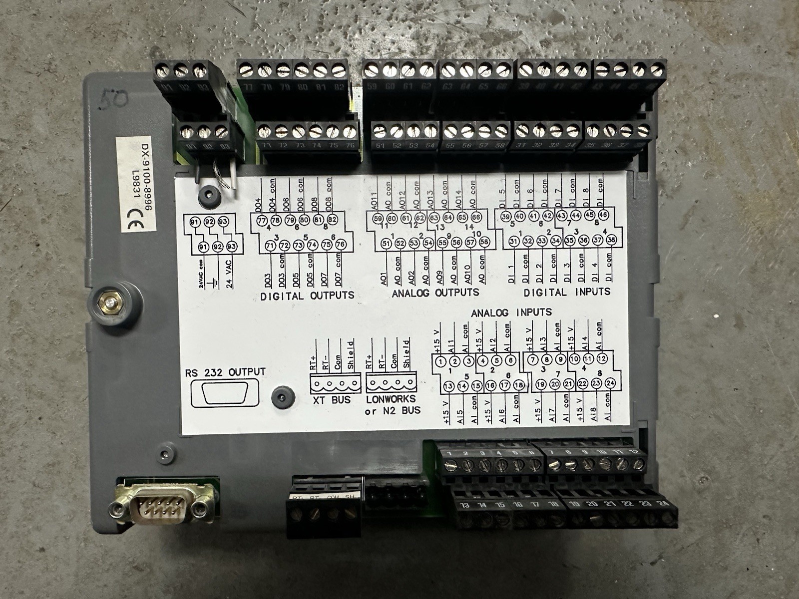 Johnson Controls Dx-9100-8454 Metasys Controller