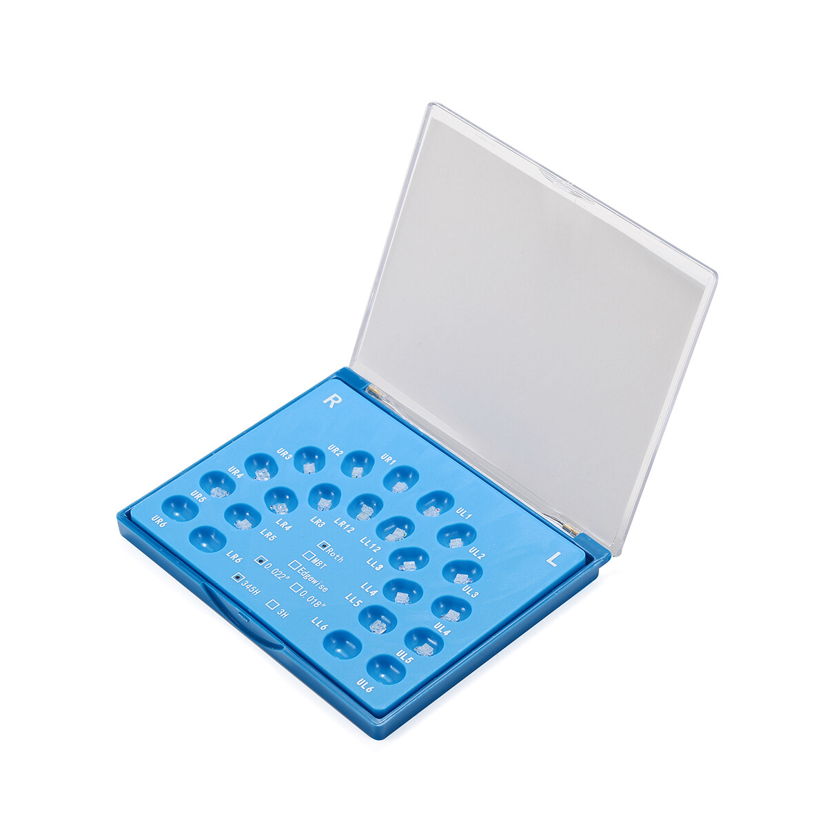 Dental Orthodoncia Ceramic Brackets Self ligating Monocrystalline Sapphire Brace