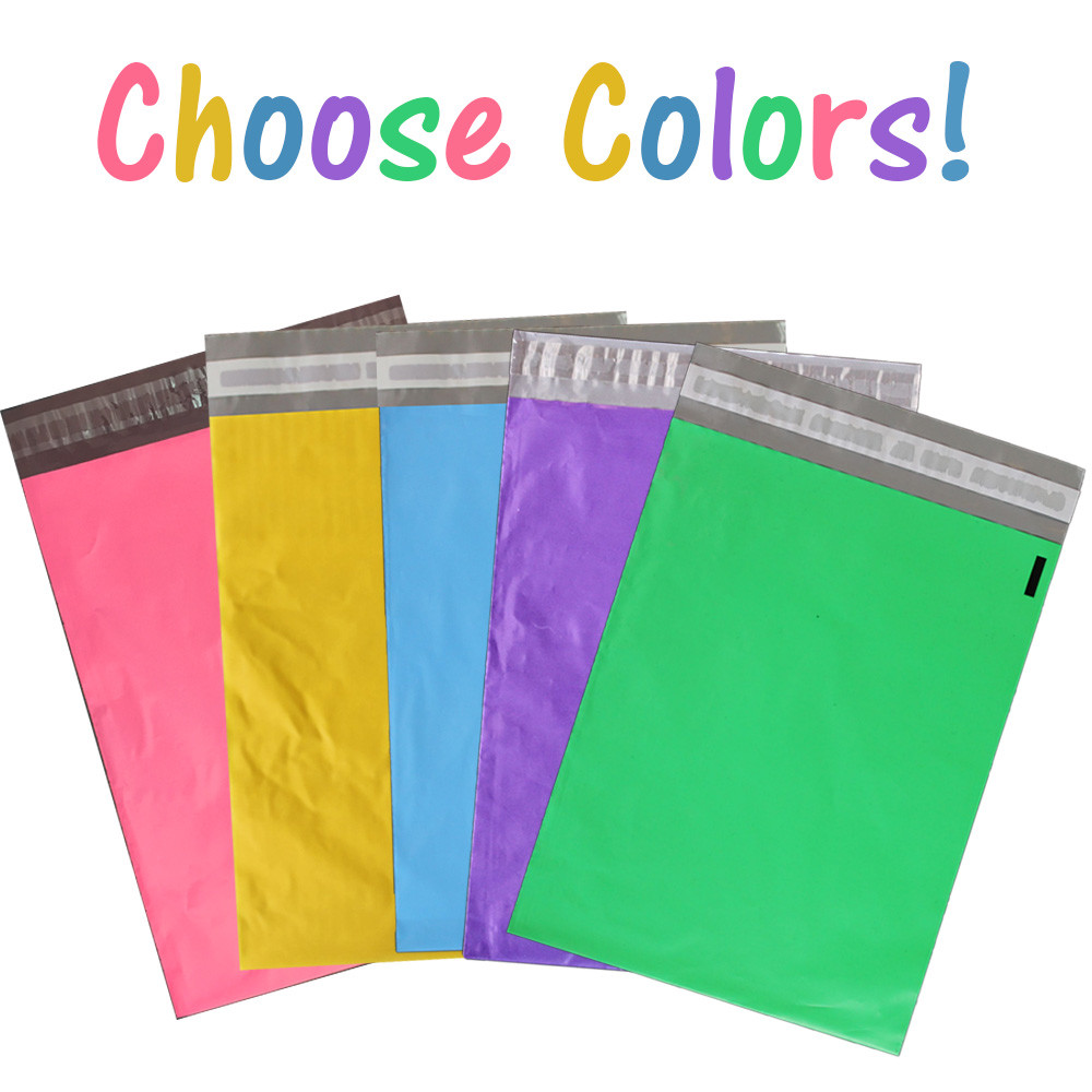 14.5×19″, 12×15.5,10×13, 7.5×10 Poly Mailers Self Sealing Shipping Bag Envelopes