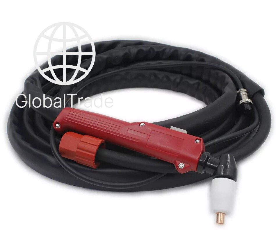 Plasma Cutter Torch Complete Set 5m/15ft Cable for PT-31 LG-40 CUT50 CUT40 Torch