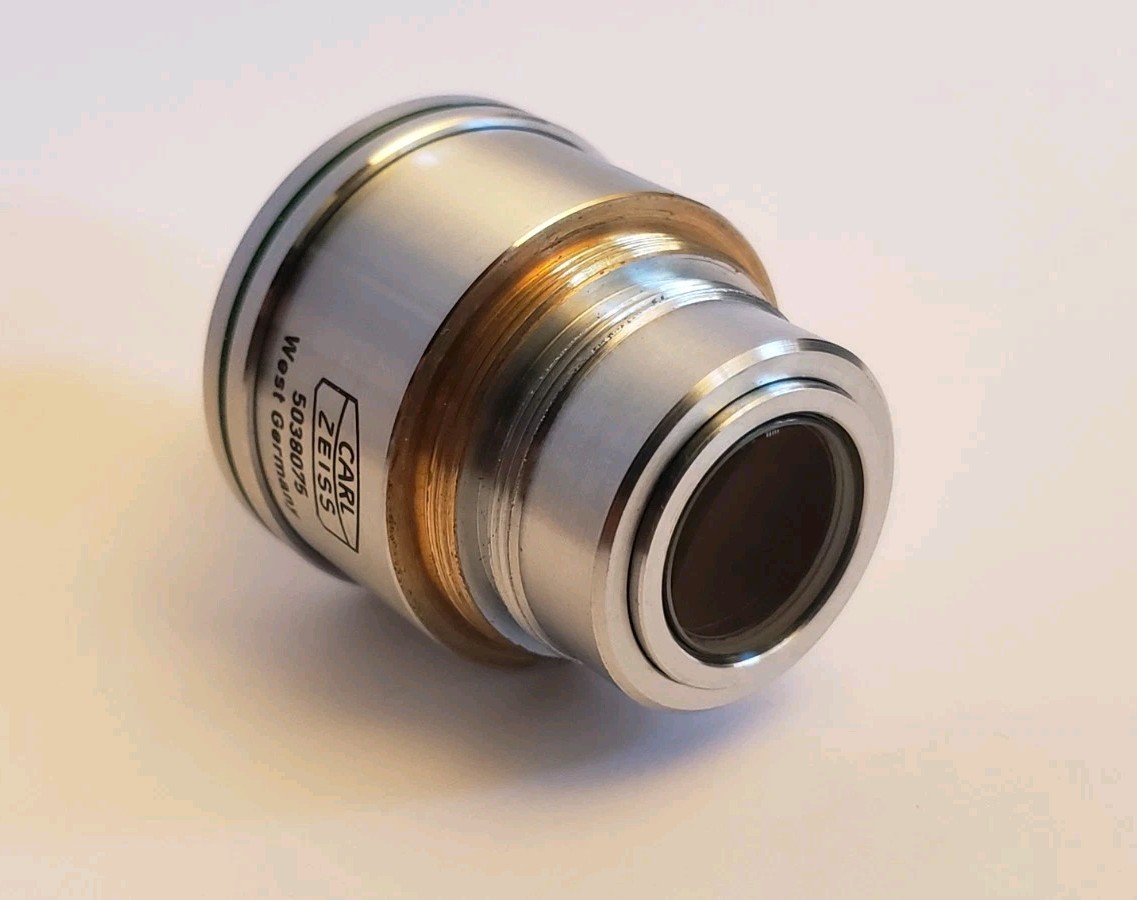 Zeiss Axiomat Microscope Objective POL Planapo 25x/0,65 Excellent !