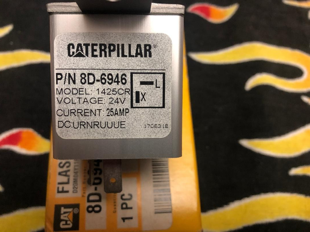 NOS Genuine Caterpillar CAT 8D-6946 Flasher 24V 8D6946 MODEL 1425CR OEM USA
