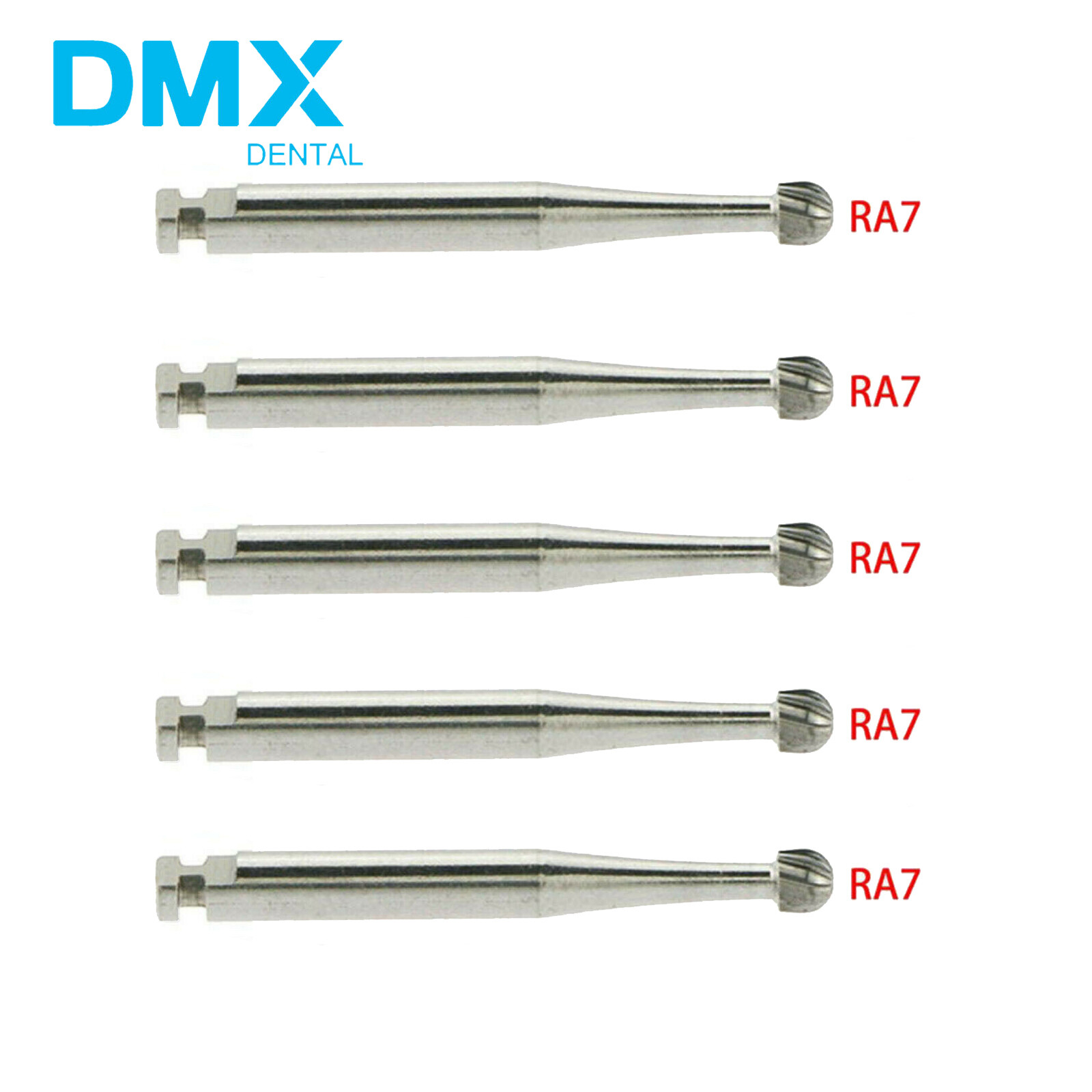 Dental Round Carbide Bur for Slow Speed Latch Type Handpiece RA 1# – 8# Burs