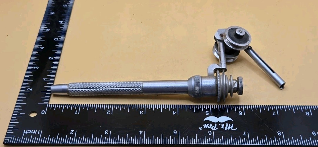 Vintage Emesco Belt-driven Dental Handpiece #84 Dentist Equipment- Untested