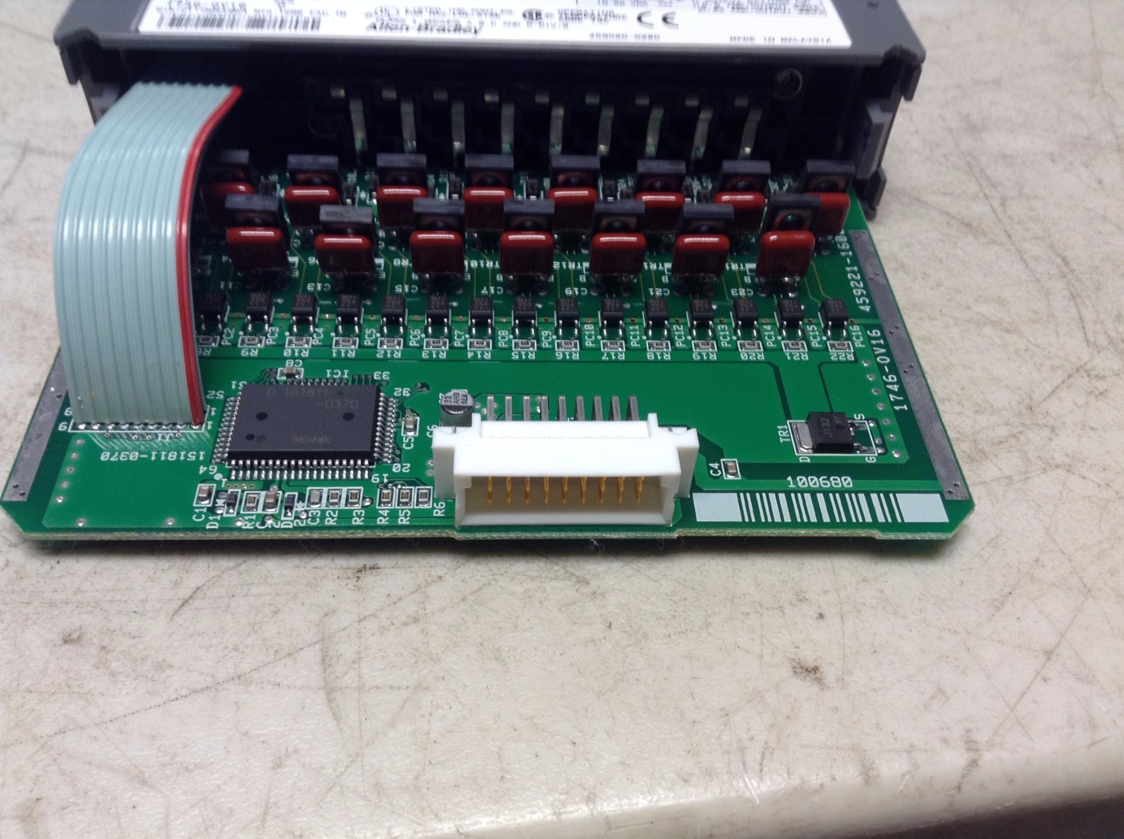 Allen Bradley 1746-OV16 Ser. C Output Module SLC 500 1746OV16 10 – 50 VDC