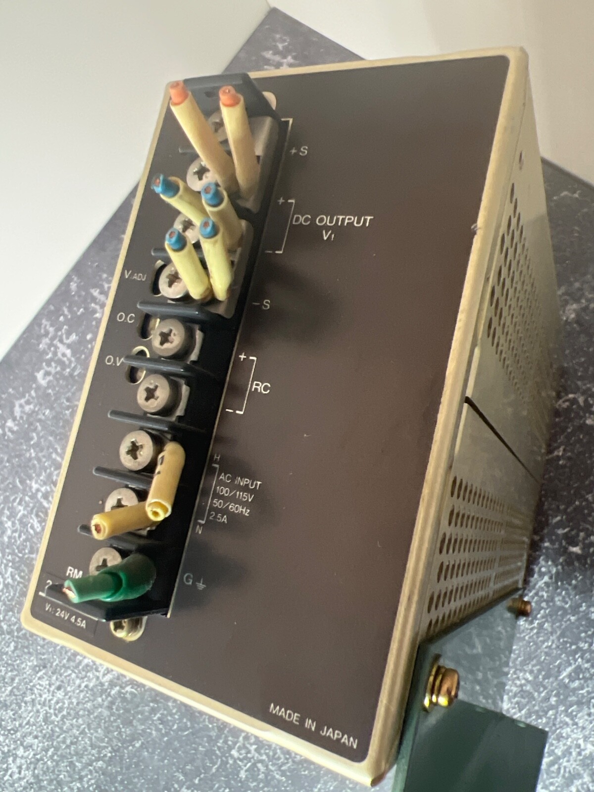 TDK RM24-4R5GB | RM244R5GB | TDK 24‑4R5GB Power Supply: 24VDC/4.5A, 100-115VAC