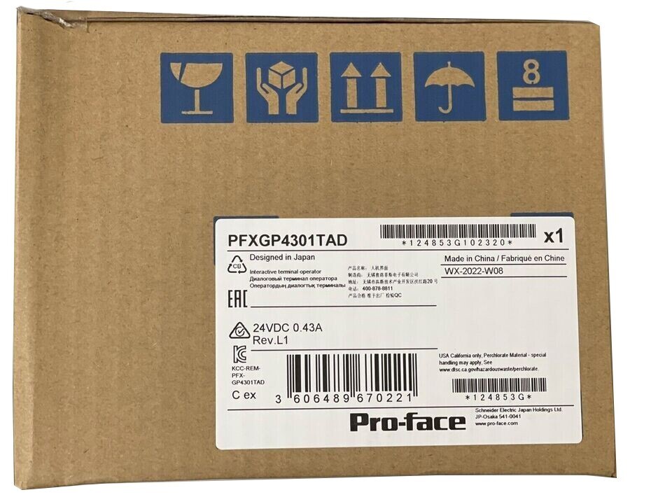 NEW Pro-face PFXGP4301TAD GP-4301T TOUCH PANEL Fast delivery PFXGP4301TAD
