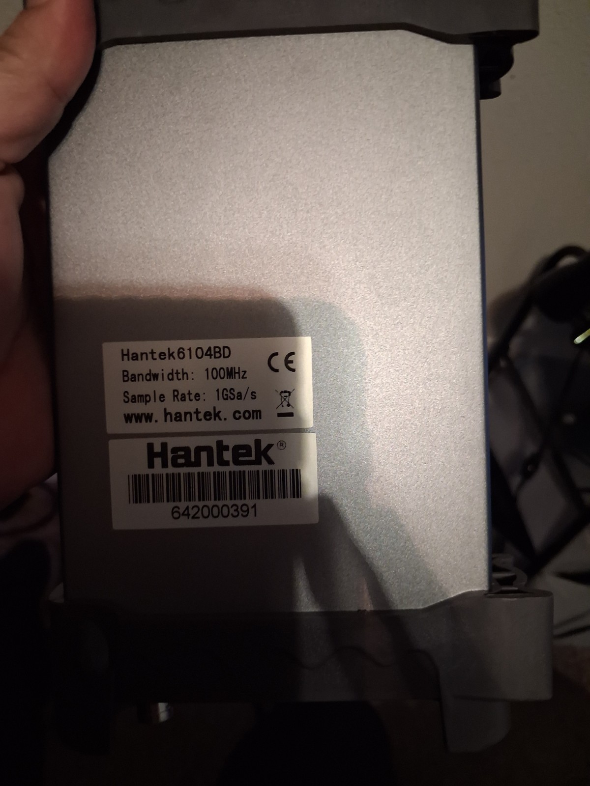 Hantek 6104BD 4-Channel 100MHz PC USB Oscilloscope & Waveform Generator -…