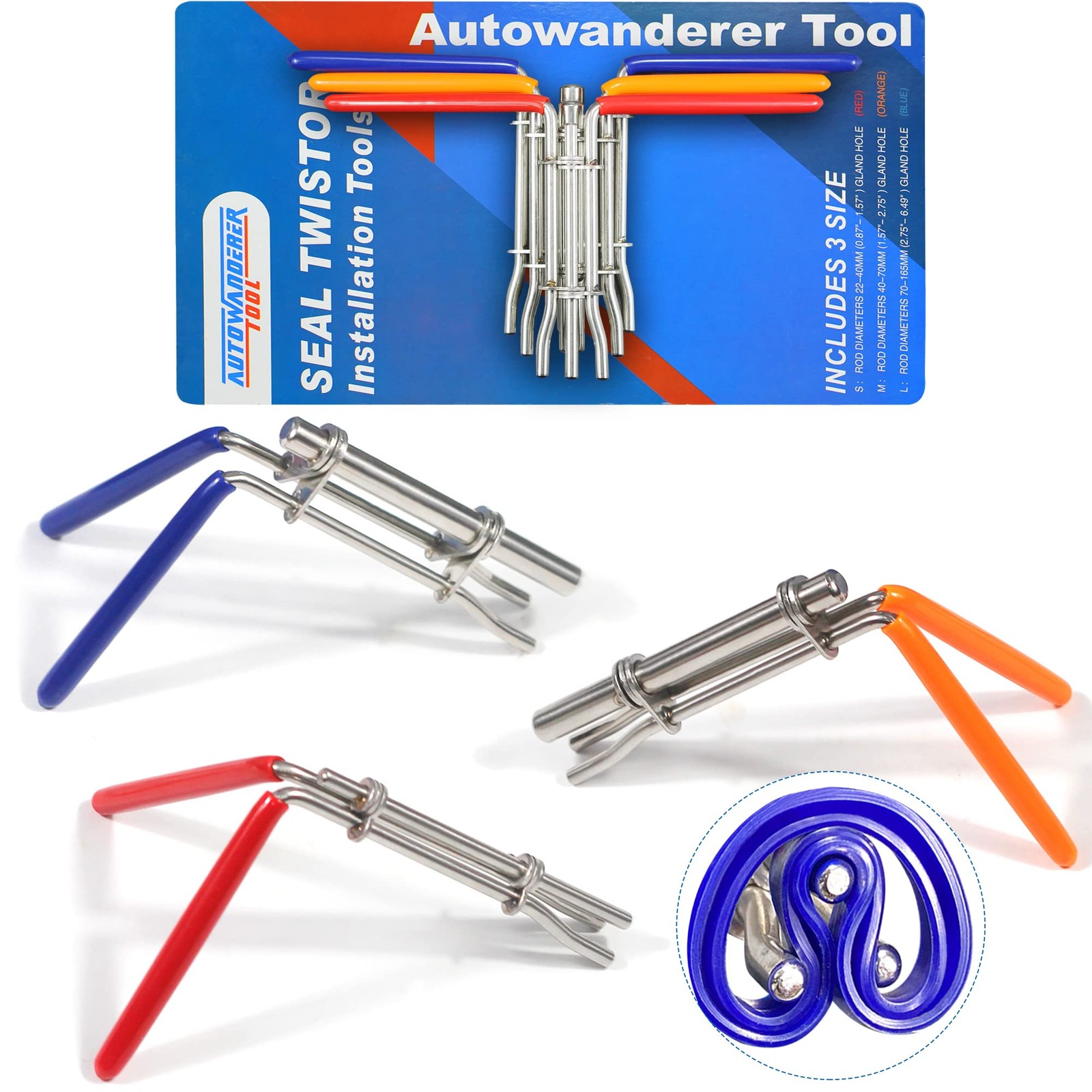 Seal Twister Installation Tools Hydraulic Cylinder Piston Rod Seal Orings New