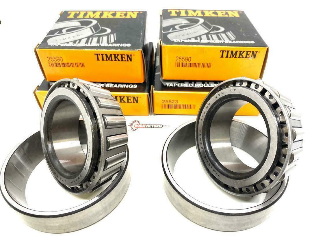 DANA 44 – DIFFERENTIAL CARRIER BEARINGS & RACES – TIMKEN MADE IN USA!!!