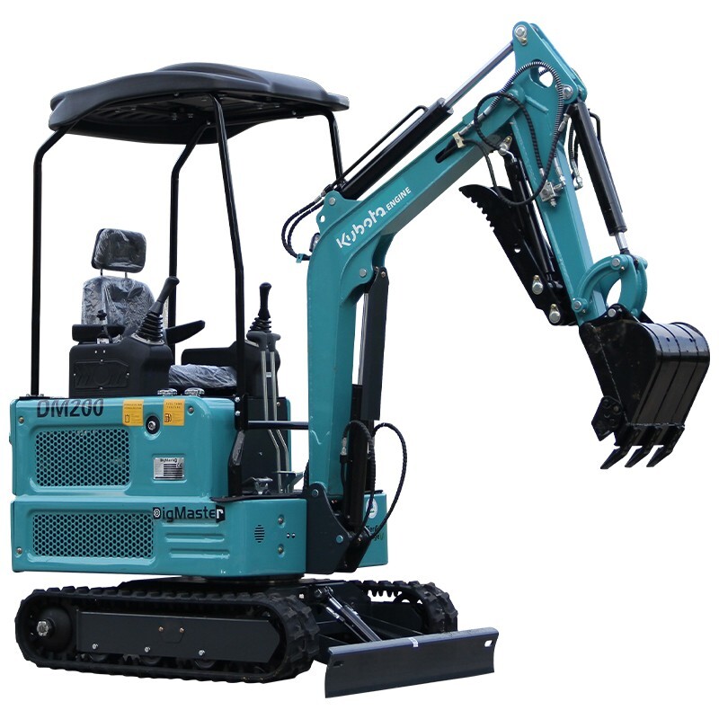 4,000 lbs Mini Excavator, EPA Certified USA KUBOTA Diesel Machine