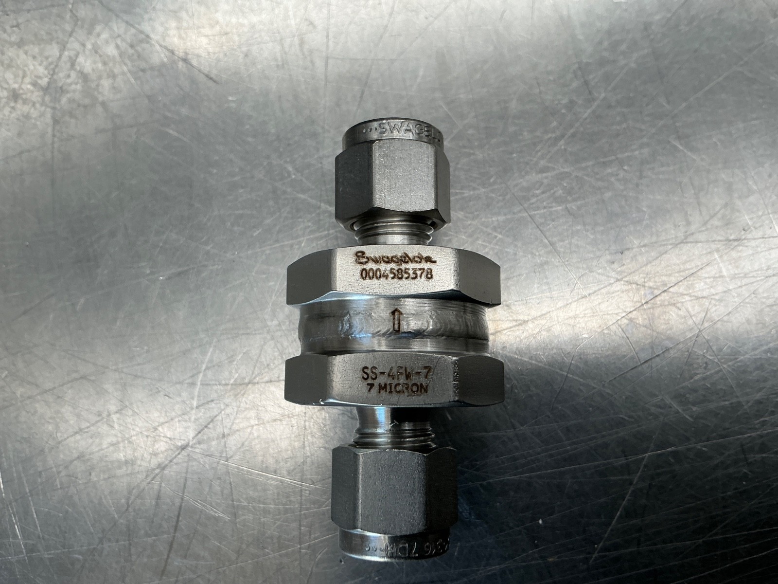 (6) Swagelok SS-4FW-7 In-Line Filter 1/4″