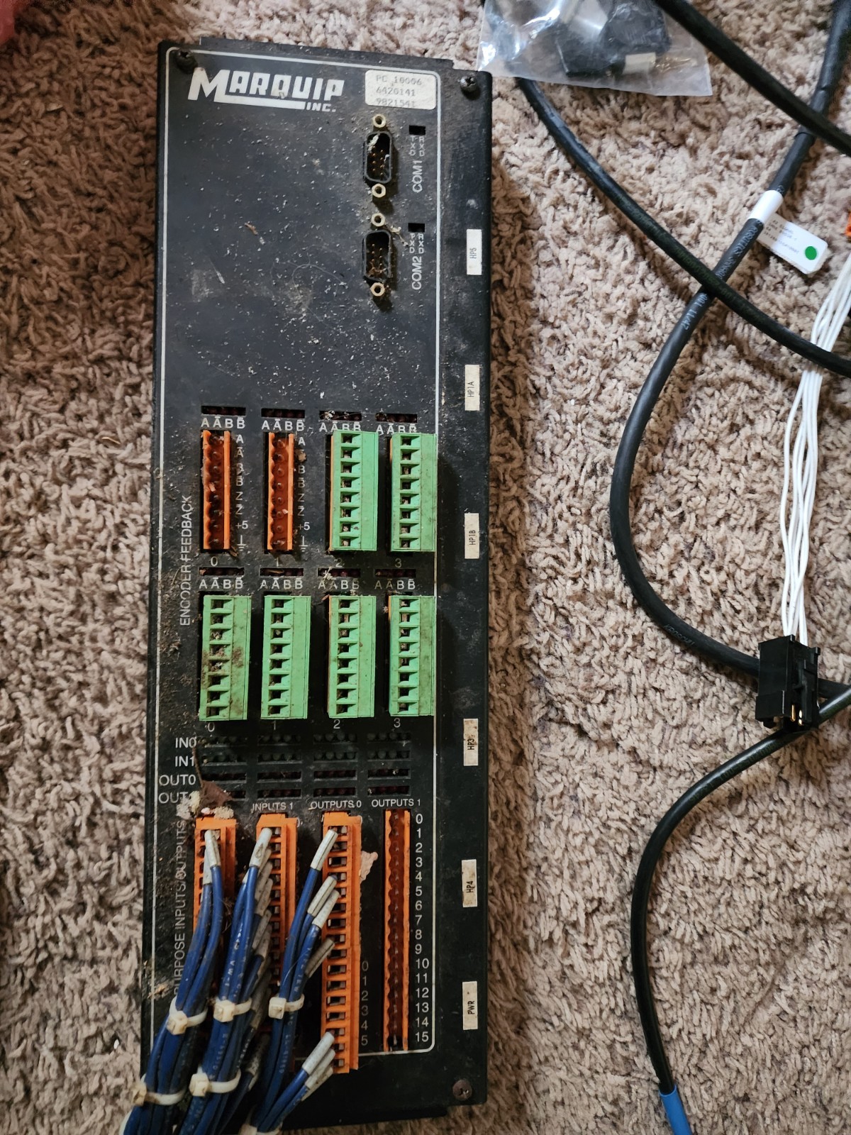 MARQUIP INTERFACE BOARD PC10006 6420141 9821541