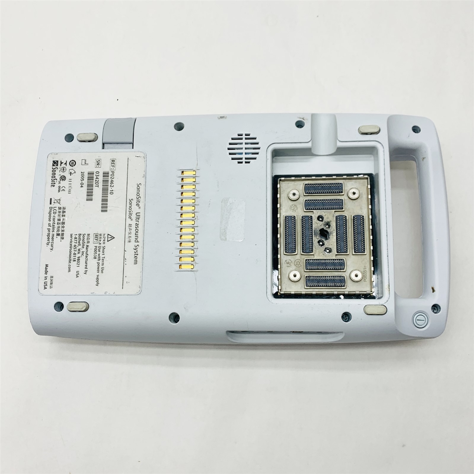 Sonosite 180 Plus Portable Ultrasound Imaging System (No Battery) Ref: P02462-10
