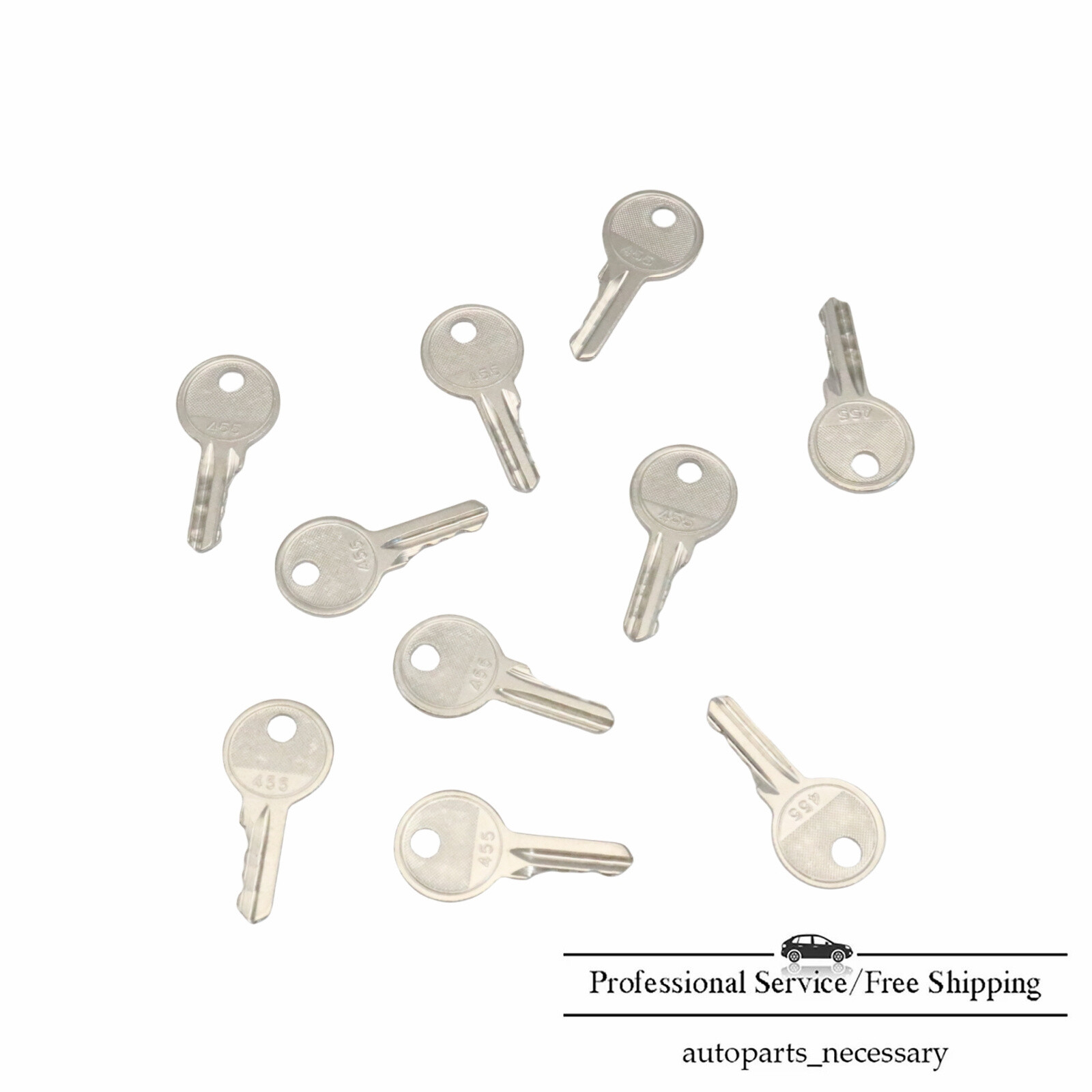 10X Ignition Keys 455 key 104466 For Genie Skyjack Snorkel Terex Vermeer