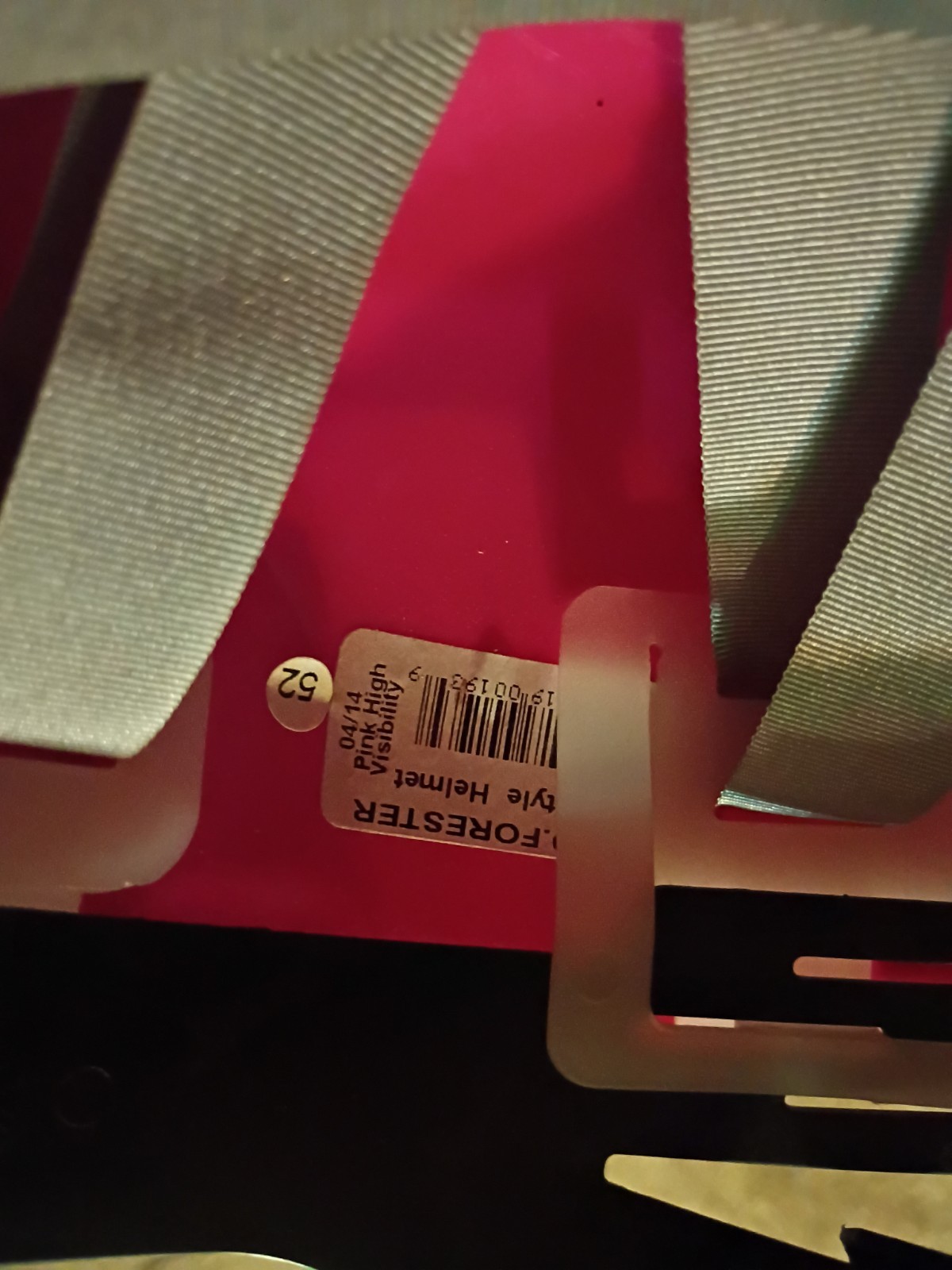 Hot Pink Full Brim Hardhat Preowned