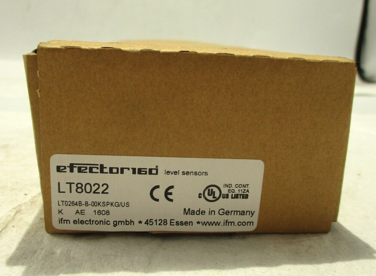 NEW IFM LT8022 LEVEL & TEMPERATURE SENSOR
