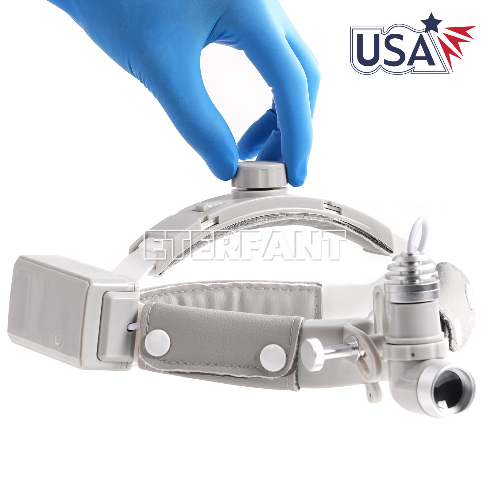 Dental 10W LED Medical Headband Head Light Good Light Spot ENT Specific Headlamp