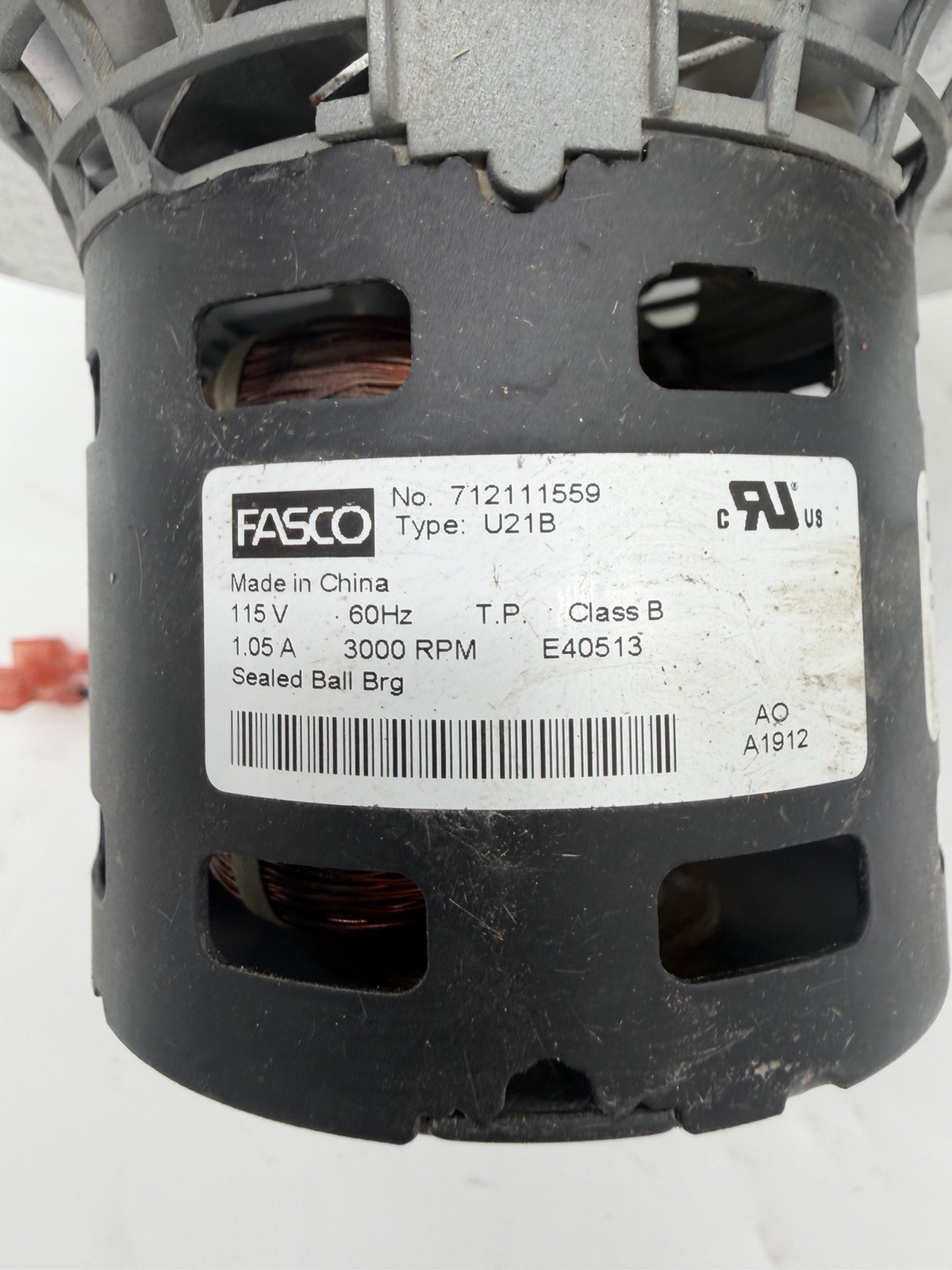 Rheem Ruud 70-101087-01 Fasco 7021-11559 Furnace Draft Inducer used, tested