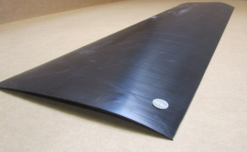 Tivar UHMW PE Black Sheet .062″ (1/16″) Thick x 12″ Wide x 48″ Length, 2 Units