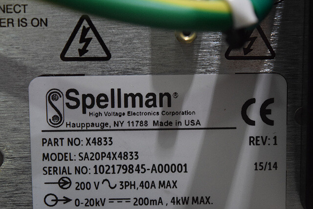 SPELLMAN SA20P4X4833 SA20P4X4833 60days warranty