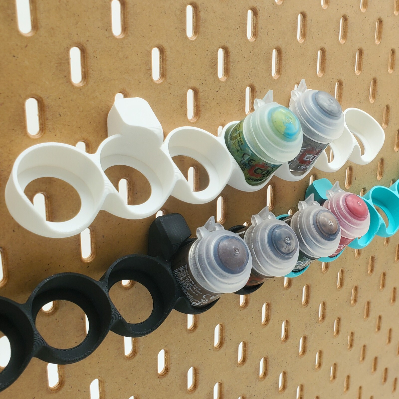 Just Hanging, Citadel Paint Pot Holder Miniature, IKEA SKADIS Pegboard Accessory
