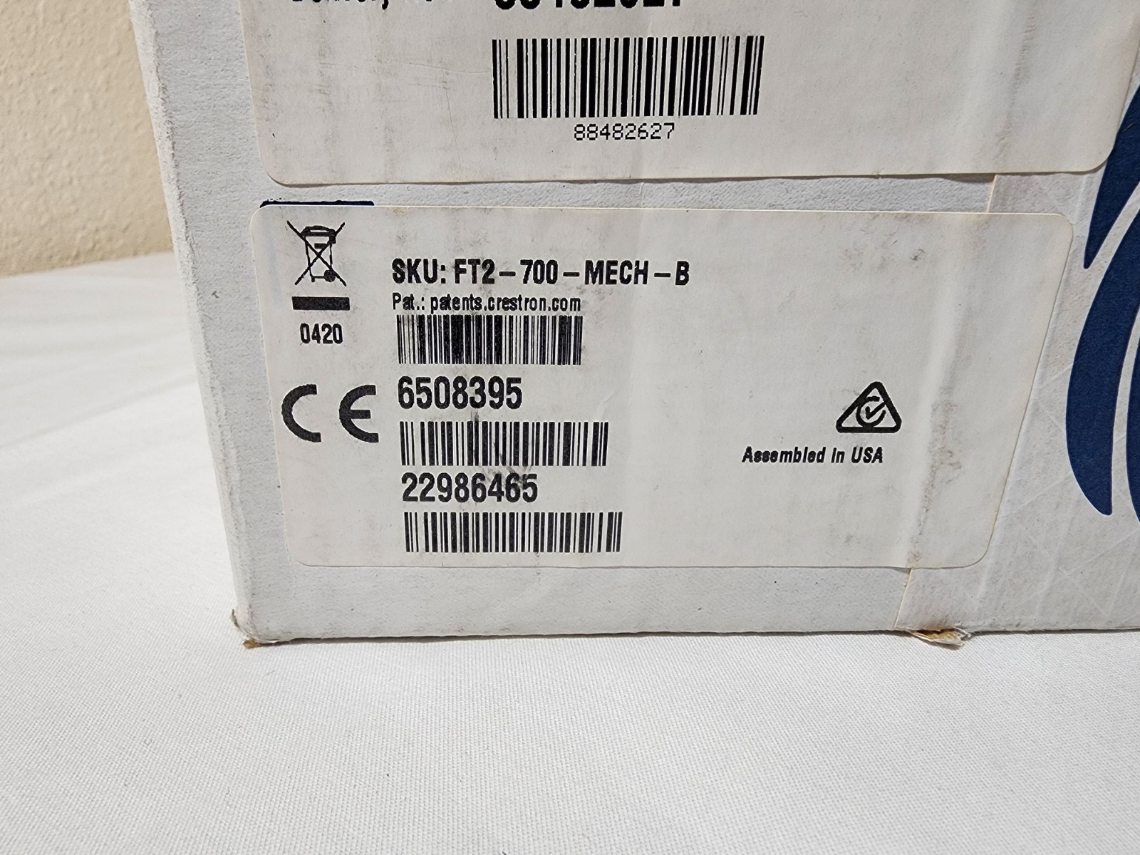 Crestron FT2-700-MECH-B FT2 Series Cable Management System 6508395