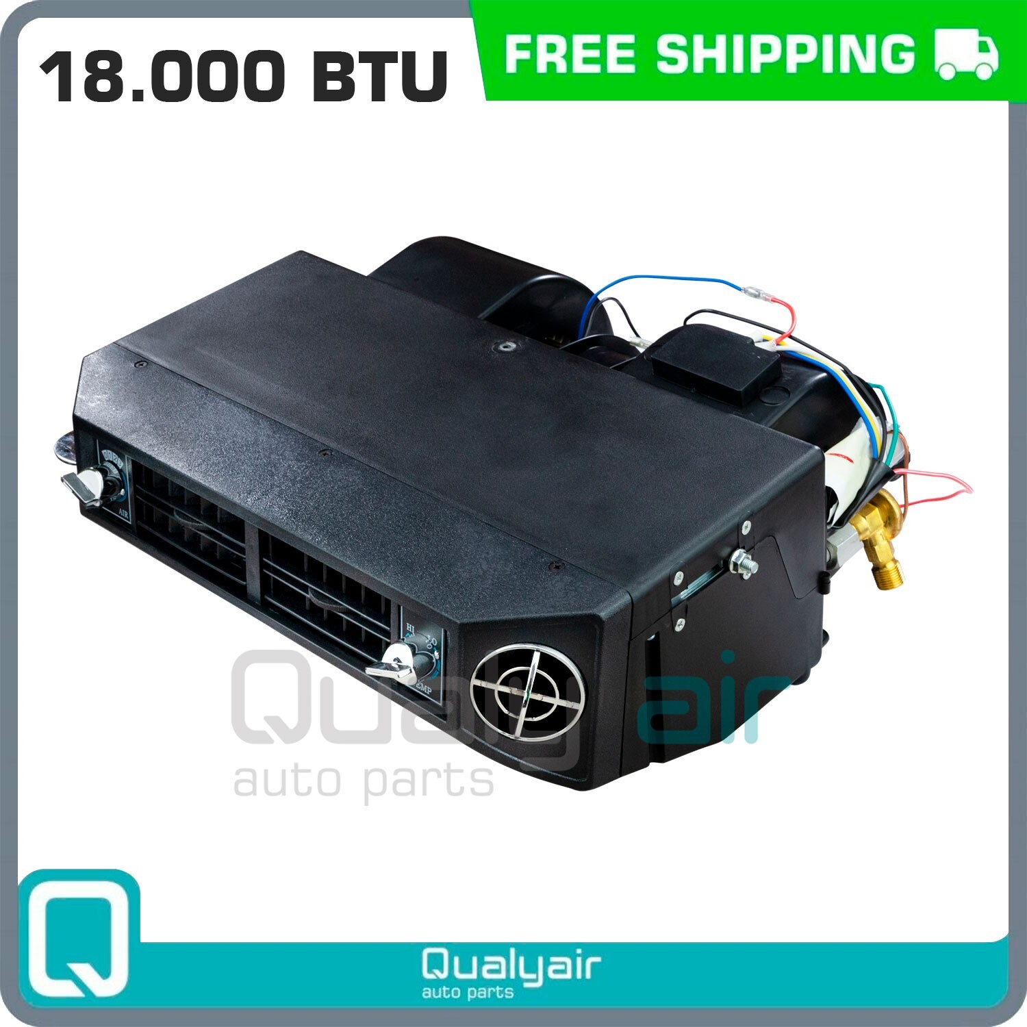 A/C UNDER DASH EVAPORATOR ASSBLY 18,800 BTU CAPACITY 12V – 404x335x156