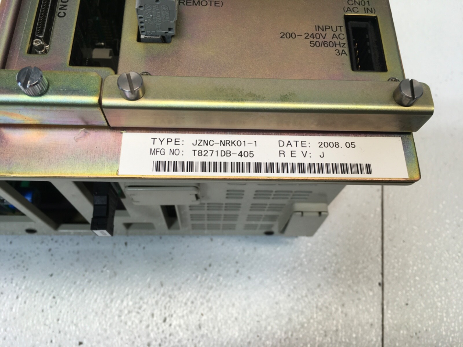Fuji Electric JZNC-NRK51-1, JZNC-NIF01B-1, SGDR-AXA01A, CPS-420F, JANCD-NCP01-1