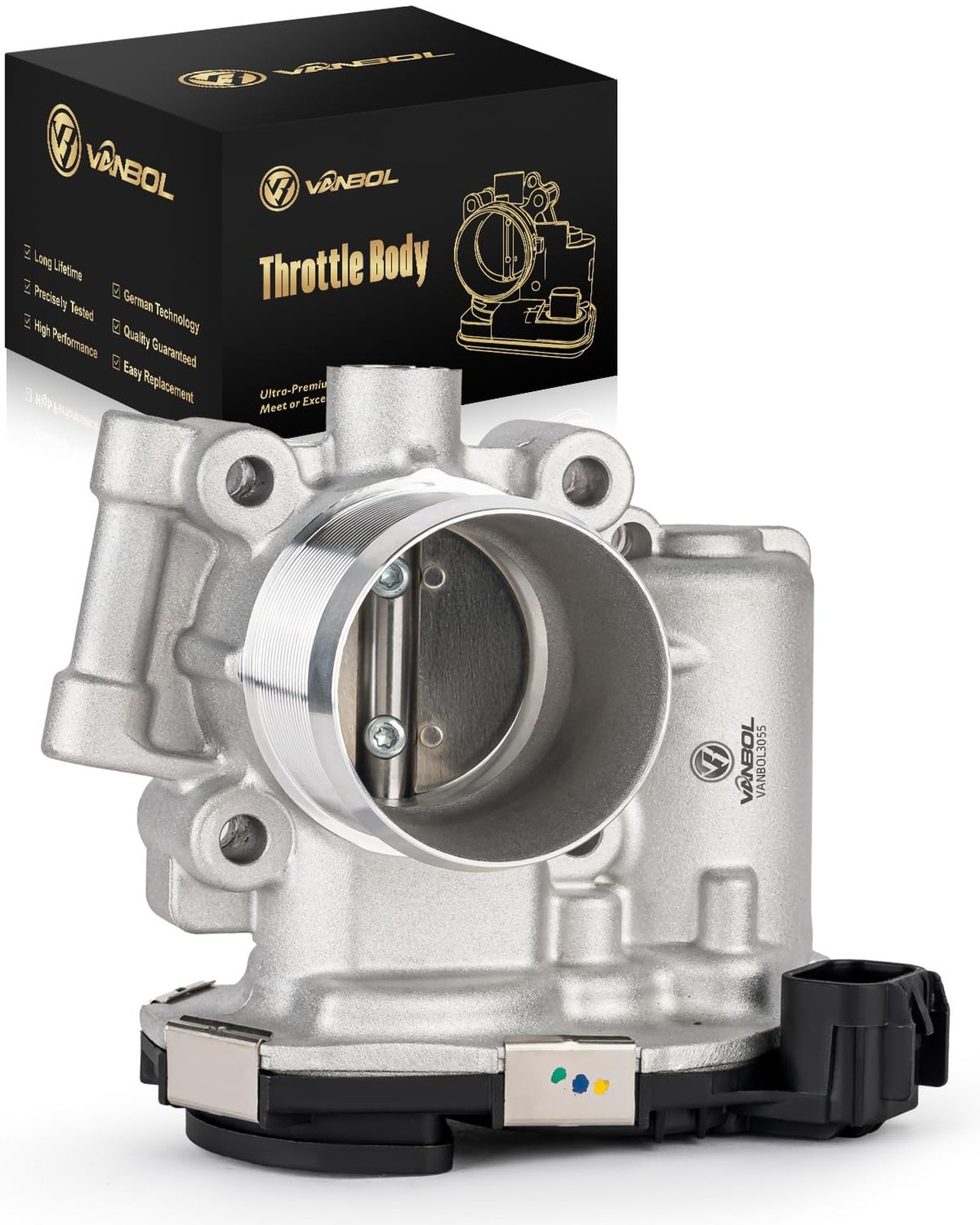 Electronic Throttle Body Assembly Compatible with Buick 2013-2021 Encore, Che…