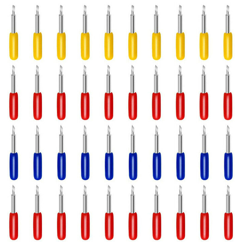 50Pcs 30°/45°/60° Roland Cutting Plotter Vinyl Cutter Blade Knife Blades Tool
