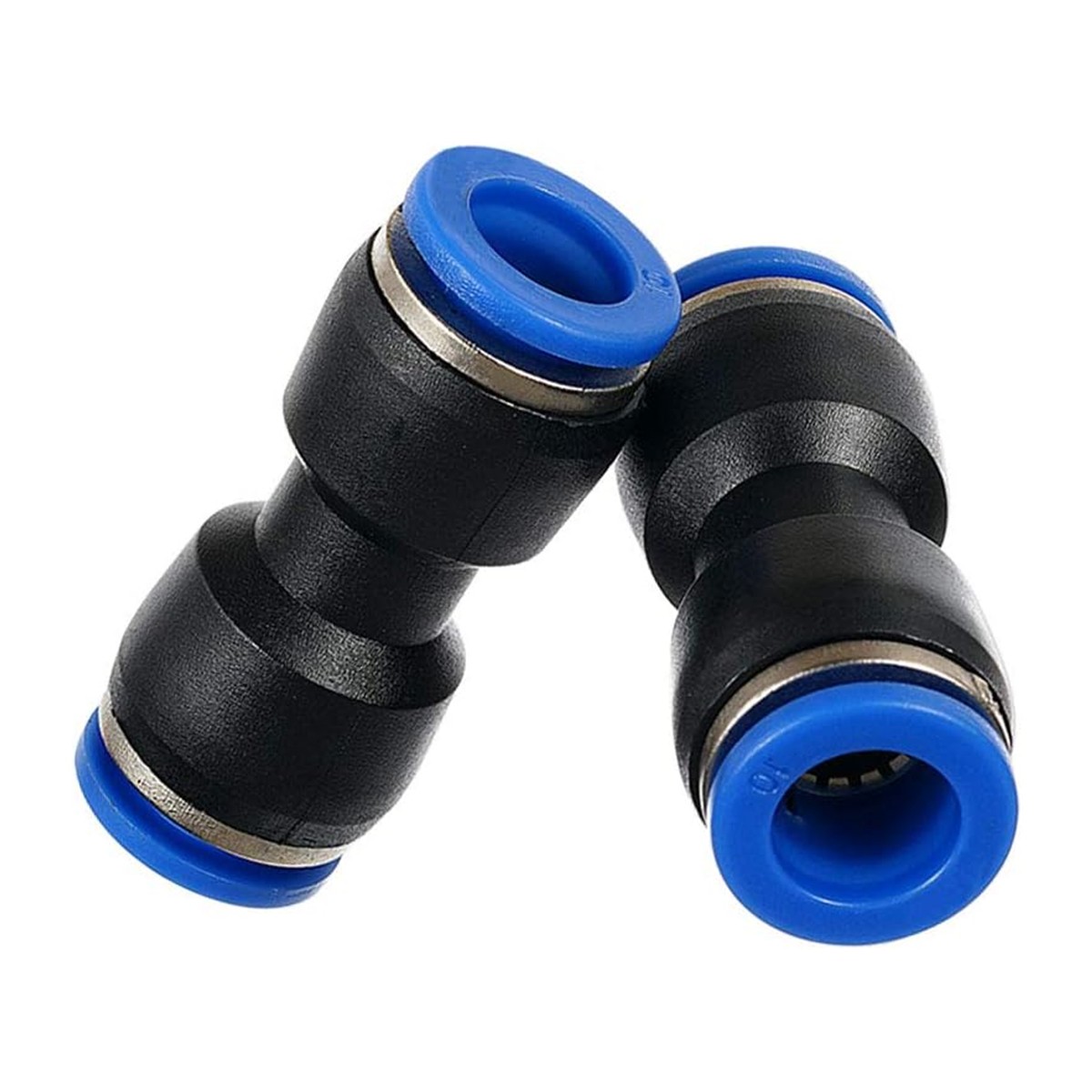 50PCS Air Line Fittings Straight Push Quick Release Connect Pneumatic Connectors