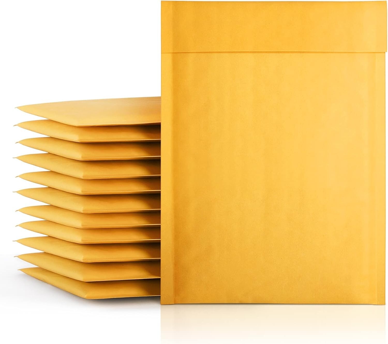 50/100/200/500 Kraft Bubble Mailers Padded Envelope Shipping Bags Seal Any Size