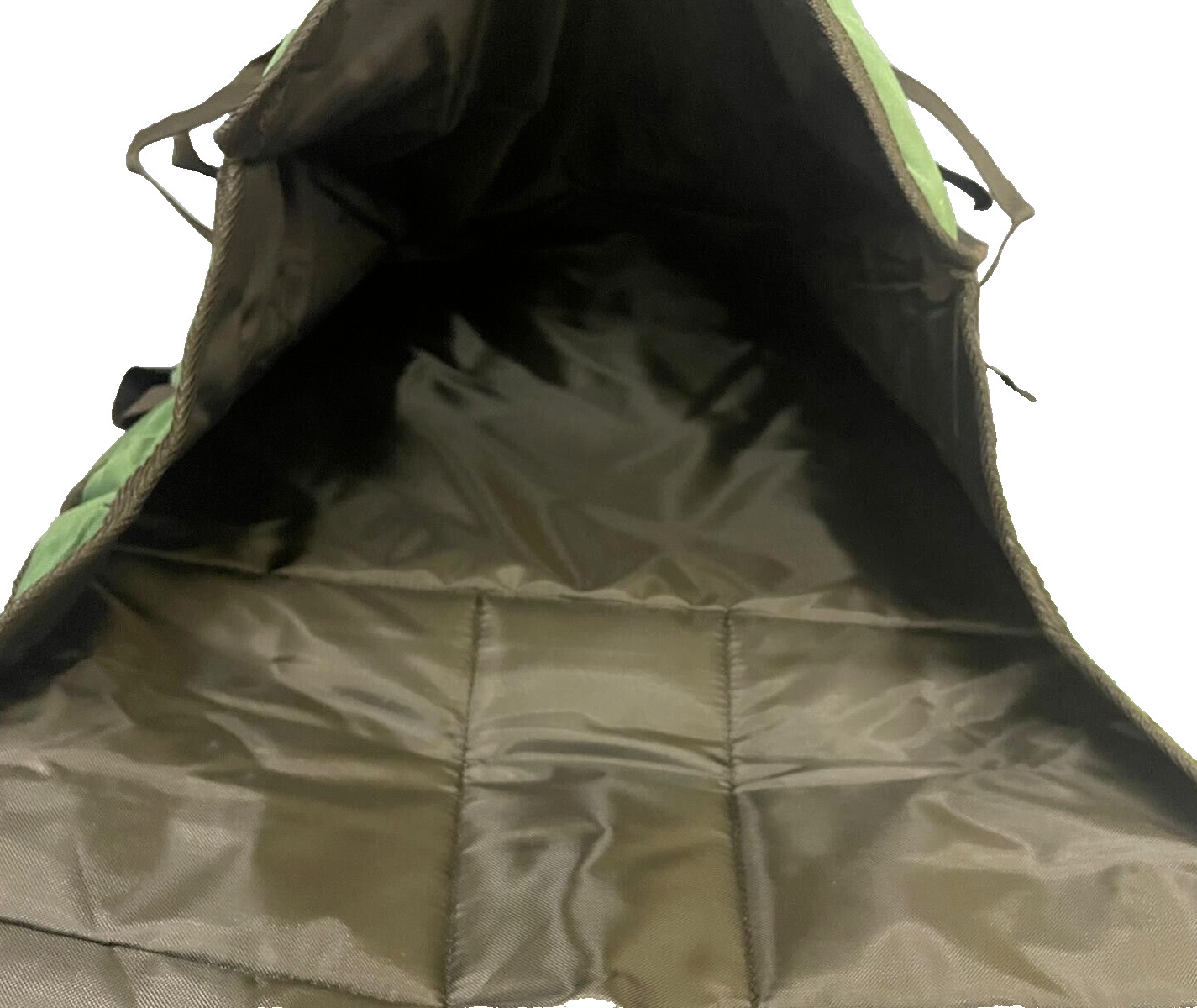 Papa John’s Green Large Pizza Delivery Bag Thermally Insulated Door Dash Etc.
