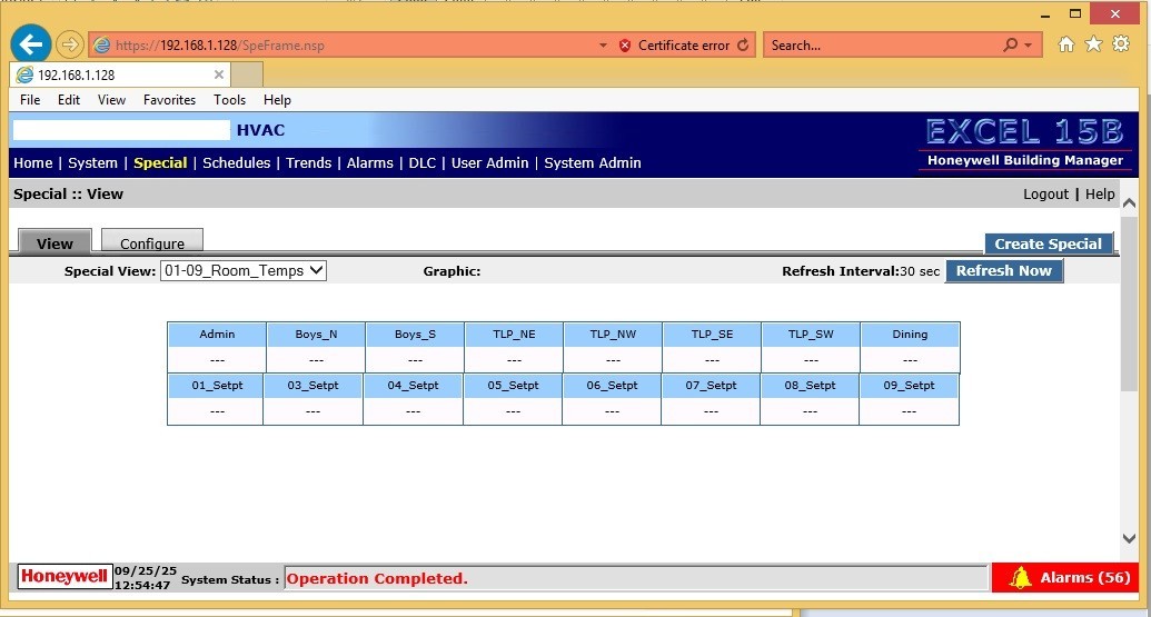 Honeywell W7760B 2001 Excel 15B Building Manager | TESTED, READY W/PS