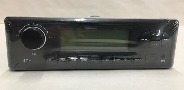 12v bluetooth radio for John Deere Excavator compact D, G, P Series and Hitachi