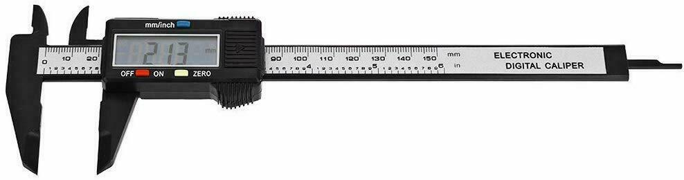 6″ 150mm Digital Caliper Vernier Electronic Gauge Meter Ruler Measure Tool 0.1mm