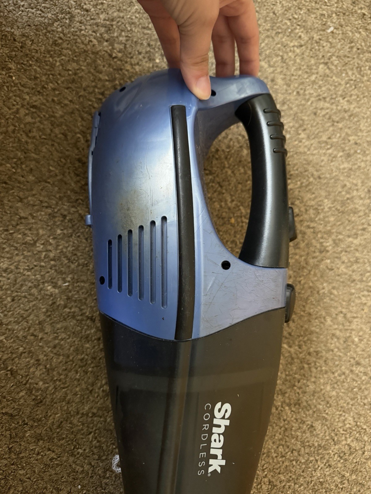 Shark Cordless Handheld Vacuum 3420 Bagless Portable Blue/Black