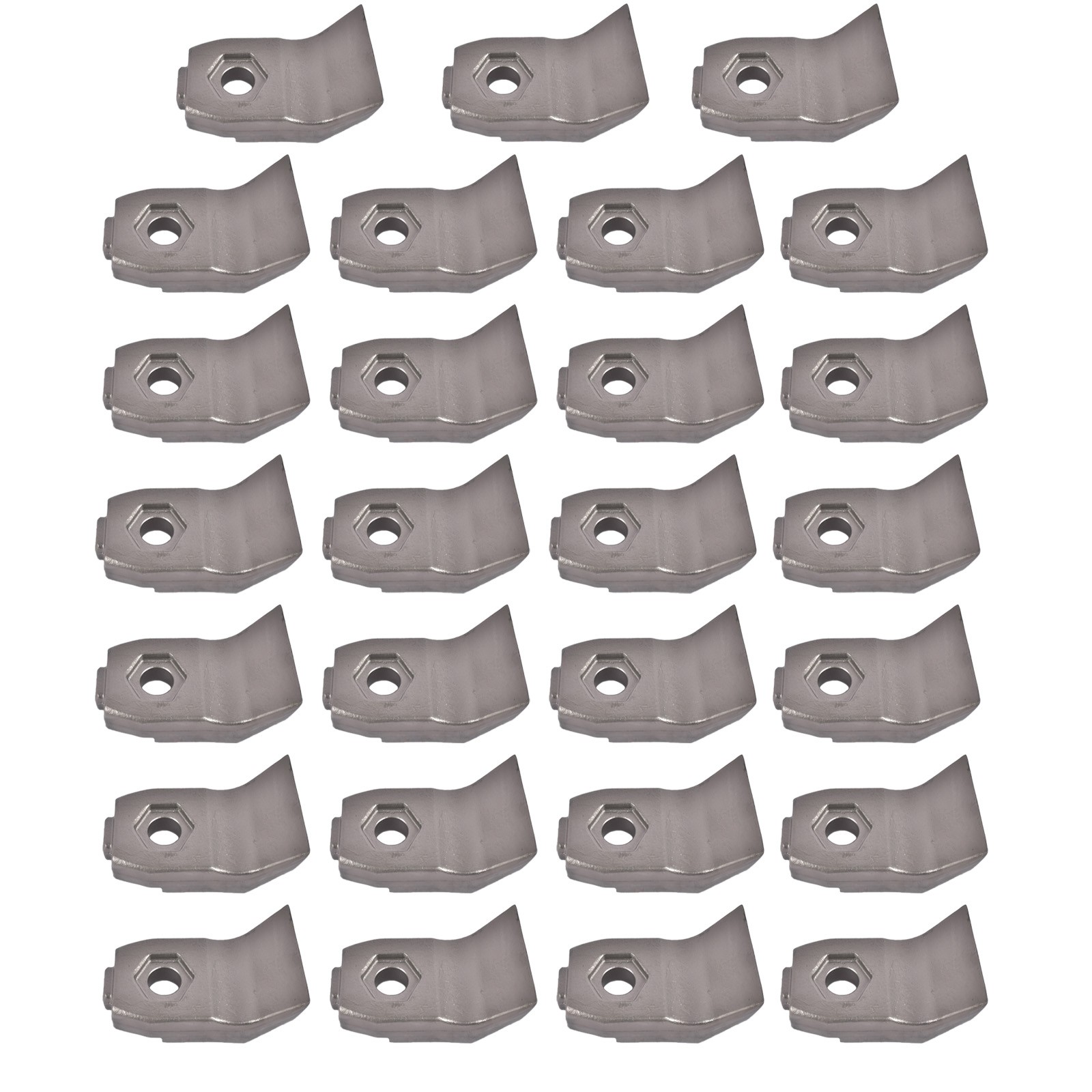 27Pcs F0010-3 Replacement Denis Cimaf Type 3 Teeth Silver Steel for DAH Series