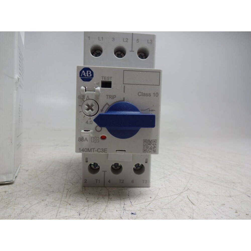 New AB 140MT-C3E-B63 4.0-6.3A 3-Pole Motor Protection Breaker