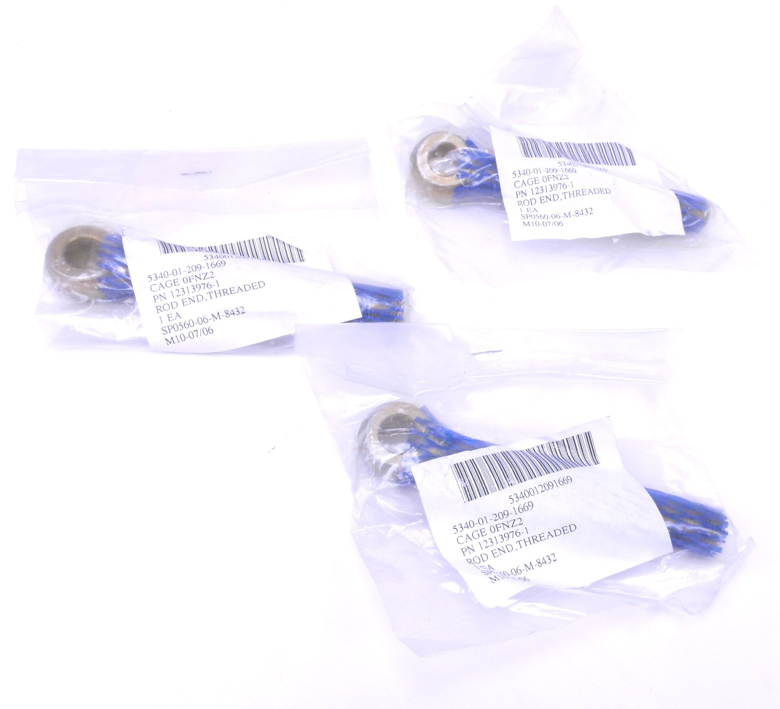 1/2″- 20 TPI 3.75″ L Adjusting Thread Eye Bolt. Mvehicles. Zinc Plated. LOT OF 6