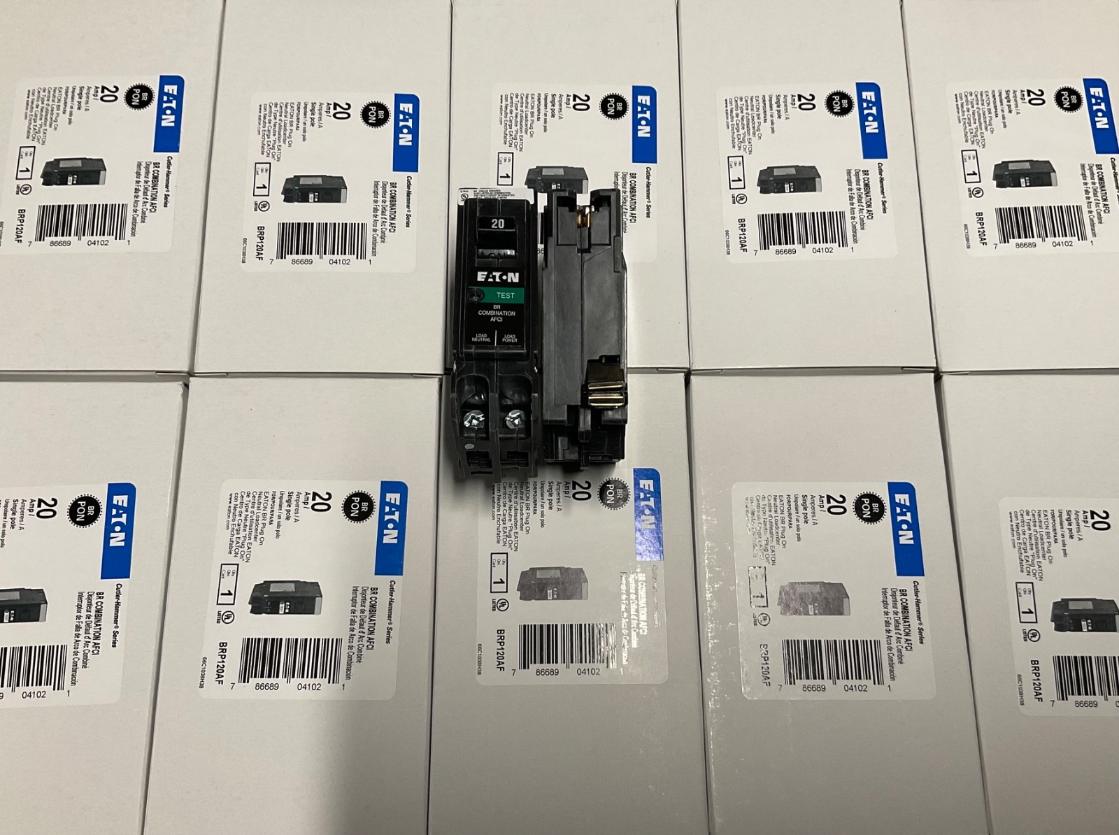 SQUARE D HOMELINE HOM120GFIC HOM120GFI 20A GFCI BREAKER NEW