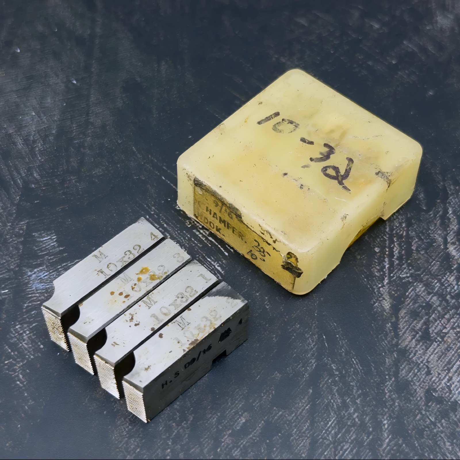MSC BRAND GEOMETRIC DIE HEAD CHASER SET – 10-32 – for 9/16″ D HEAD