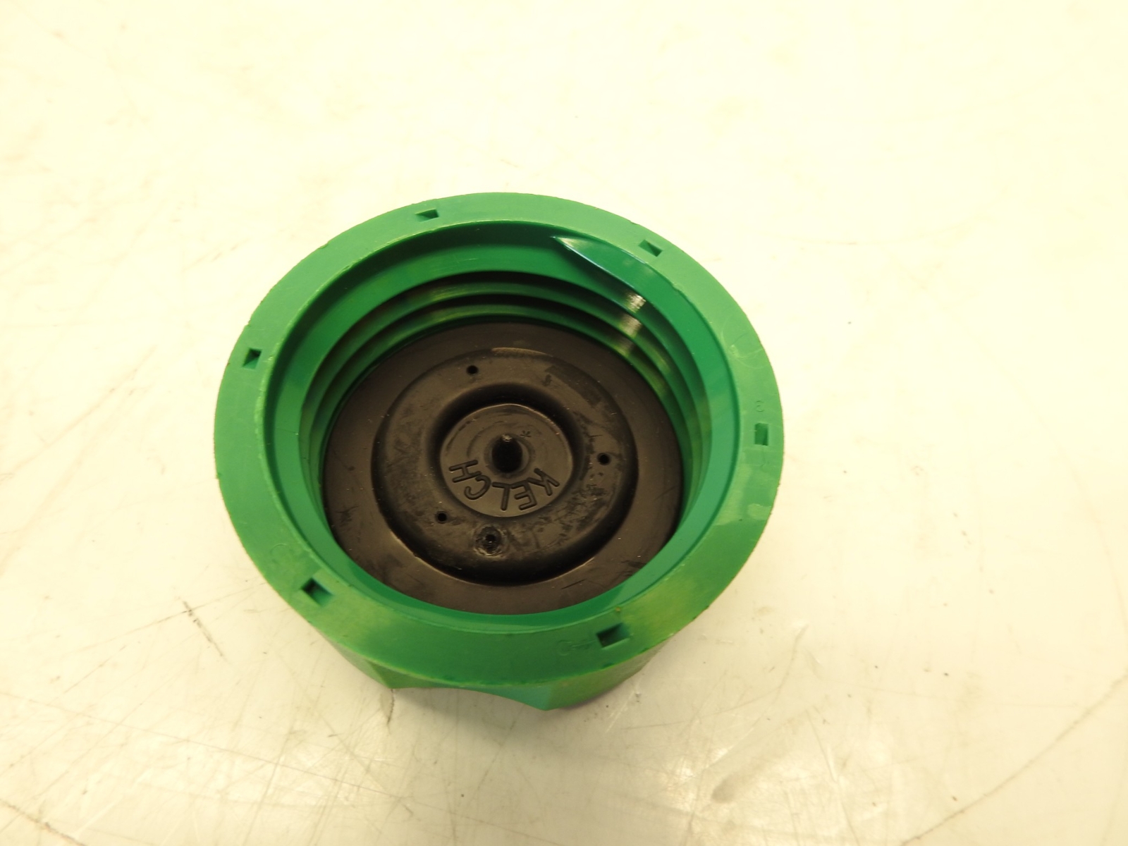 New Oem Bobcat 6684012 Diesel Fuel Cap Green for Mini Track Loader