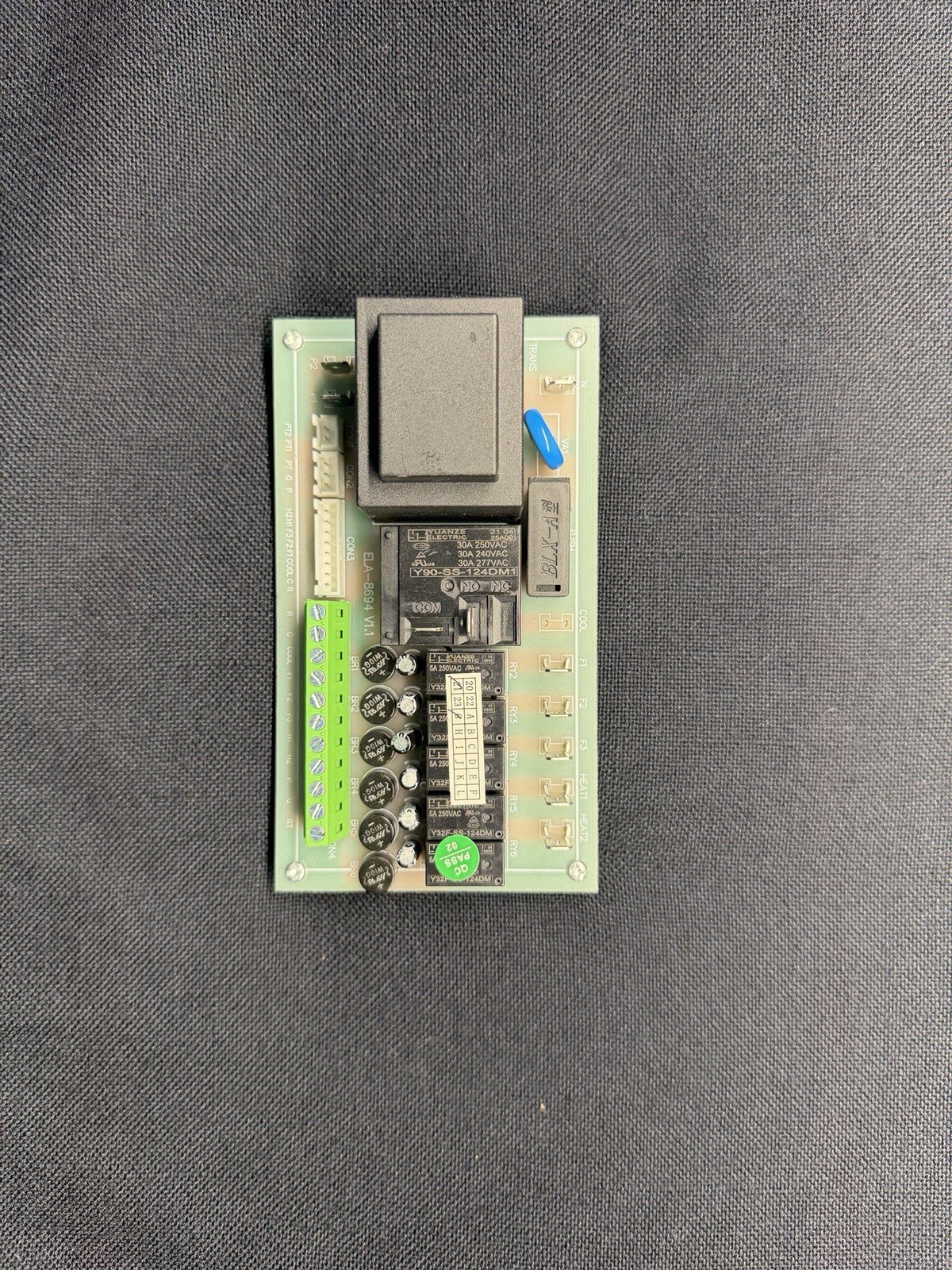 Ice Air RSAN PTAC ELA-8694 Relay Control Board