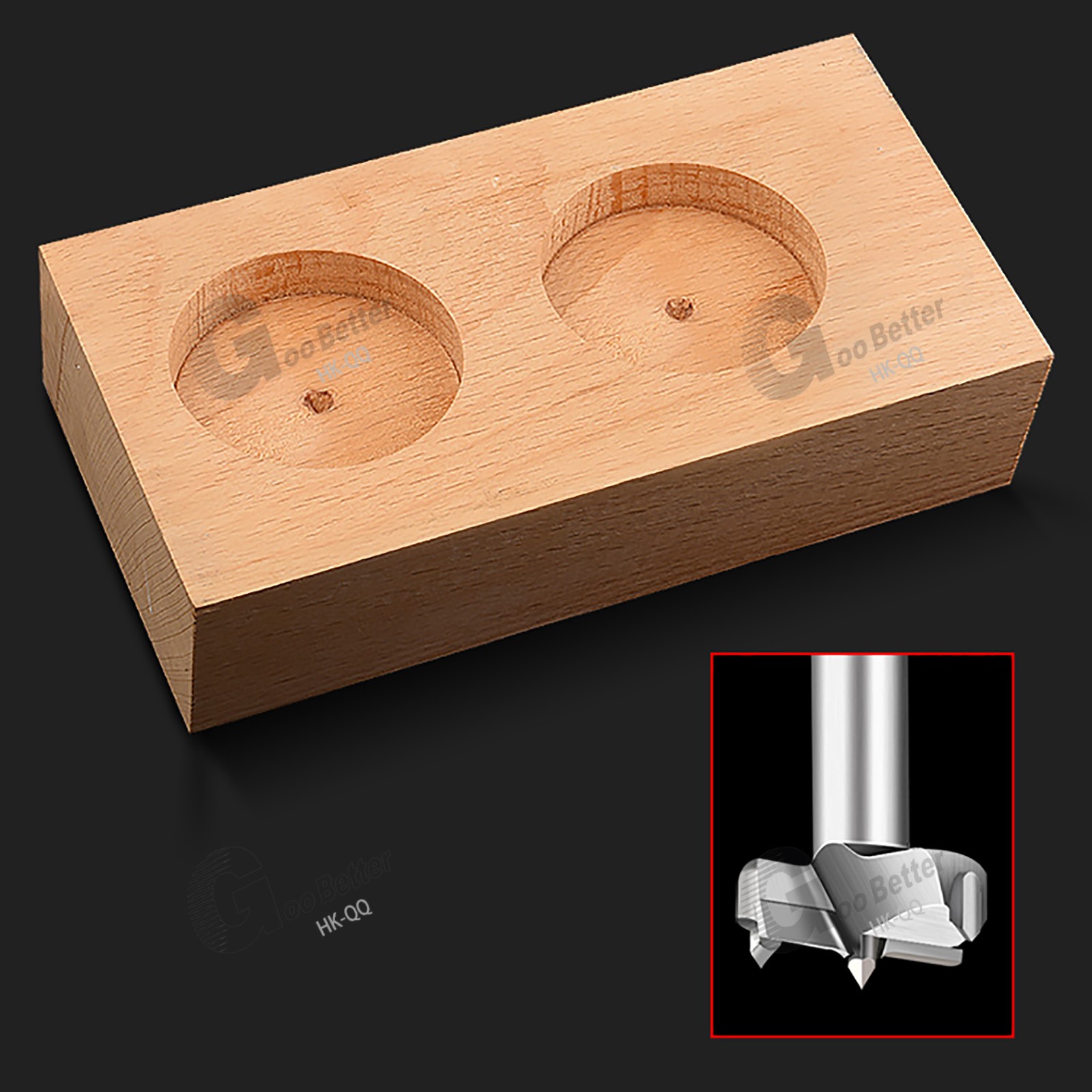 14mm to 80mm Professional Forstner Bit Hinge Hole Boring Cutter Wood Drill Bits