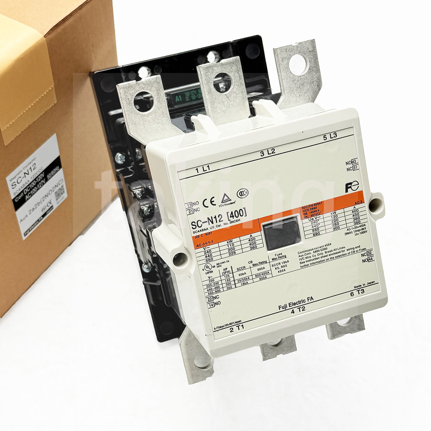 Brand New 1Pcs SC-N12[400] for Fuji Contactor 110V 400A