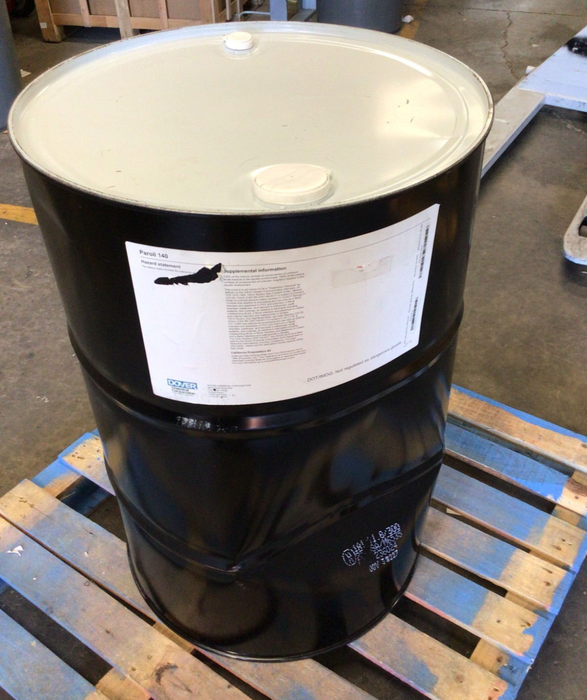 55 Gallon Drum Paroil 140 Chlorinated Paraffin Industrial Lubricant Additive