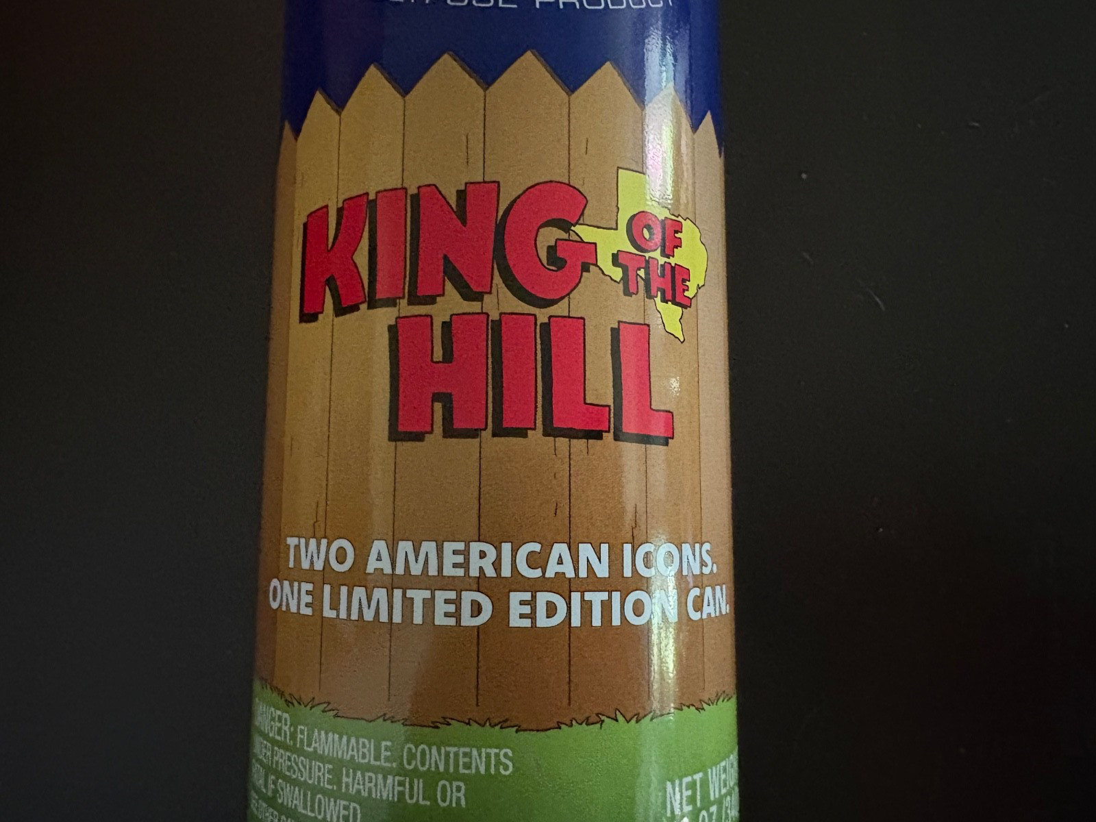 King of the Hill x WD-40 12 oz Rust Spray Home Depot Exclusive Can Brand New!