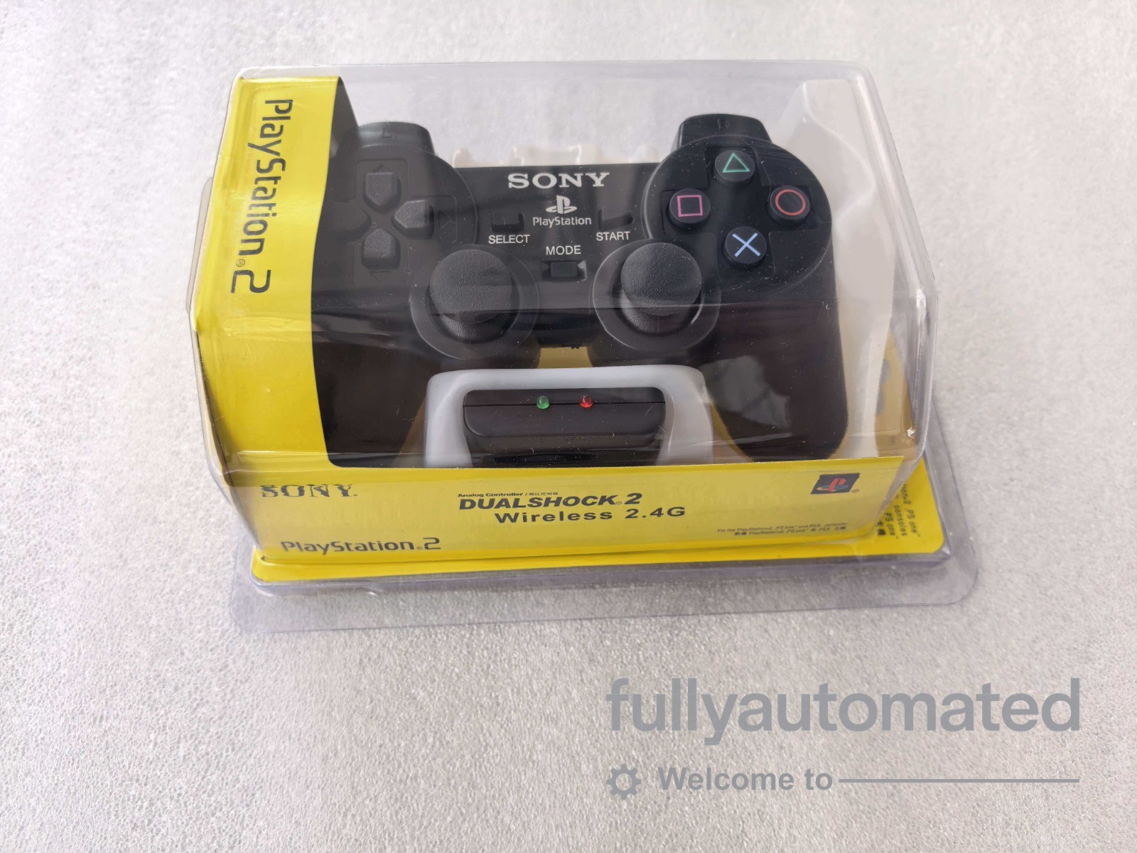 OEM-Wireless Controller for Playstation 2 PS2-Black